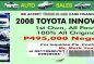 Good as new Toyota Innova 2008 For Sale-2