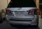 Toyota Fortuner 2014 Model Silver SUV For Sale -1