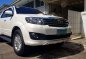 Toyota Fortuner 4x4 3.0L D-4D White For Sale -0