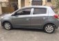 Mitsubishi Mirage Gl 2015 Gray Hb For Sale -0