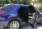 Ford Explorer Ecoboost 2014 Blue SUV For Sale -7