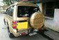 Mitsubishi Montero 1996 Manual Golden For Sale -0