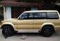 Mitsubishi Montero 1996 Manual Golden For Sale -5