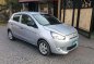 Mitsubishi Mirage GLX 2014 Silver HB For Sale -1