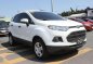 2017 Ford Ecosport MT Gas White SUV For Sale -4