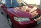 Honda Accord 2001 AT Red Sedan For Sale -8