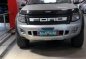 Ford Ranger 2013 silver for sale-1