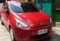 Mitsubishi Mirage 2014 GLX 1.2G HB Red For Sale -2