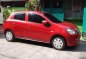 Mitsubishi Mirage 2014 GLX 1.2G HB Red For Sale -4