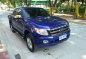 2014 Ford Ranger XLT Manual Blue Pickup For Sale -0