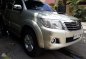 Toyota Hilux 2014 Silver Pickup For Sale -1