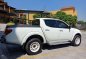 Mitsubishi Strada GLX V White Pickup For Sale -4