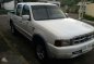 Ford Ranger XLT 2002 White Pickup For Sale -3