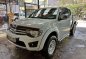 Mitsubishi Strada GLX V White Pickup For Sale -11