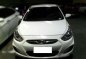 2015 Hyundai Accent Gas Manual White For Sale -1