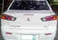 2011 Mitsubishi Lancer EX GLX White For Sale -3