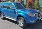 Fresh Ford Everest 2011 AT Blue SUV For Sale -1