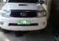 Toyota Fortuner Diesel 4x4 White For Sale -0