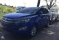 2016 Toyota Innova 2.8E Automatic Blue for sale -0