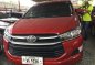 2017 Toyota Innova 2.8 J Manual Red for sale -0