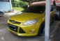2013 Ford Focus Yellow Hatchback For Sale -2