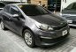 Kia Rio Ex 2016 Gray Sedan FOR SALE-0