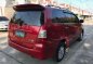 Toyota Innova 2012 2.5E Red SUV For Sale -4