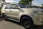 Toyota Fortuner 2013 4x2 AT White SUV For Sale -0