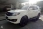 2015 Toyota Fortuner G AT White For Sale -1