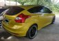 2013 Ford Focus Yellow Hatchback For Sale -5