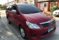 Toyota Innova 2012 2.5E Red SUV For Sale -1