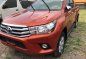 2016 Toyota Hilux 2.4 G 4x2 Diesel AT Orange For Sale -1