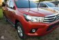 2016 Toyota Hilux 4x2 G automatic ORANGE FOR SALE-0