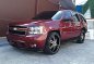 2008 Chevrolet Tahoe AT Red SUV For Sale -0
