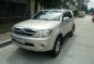 Toyota Fortuner G Gasoline Silver For Sale -5