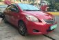 2010 Toyota Vios 1.3 J  Manual Red For Sale -2