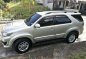 Toyota Fortuner 4x2 2013 Silver SUV For Sale -3