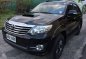 Toyota Fortuner 2015 V Black SUV For Sale -2