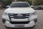 Toyota Fortuner G 2017 White SUV For Sale -1