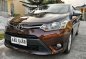 Toyota Vios 1.3 E 2016 Brown Sedan For Sale -3