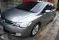 2008 Honda Civic S Automatic Gray Sedan For Sale -1