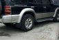 Mitsubishi Pajero 1995 4x4 Manual Black For Sale -0