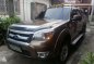 FORD Ranger XLT 2010 AT Brown Pickup For Sale-0