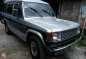 1989 Mitsubishi Pajero Silver SUV For Sale -1