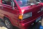 Toyota Lite Ace Multicab 1993 Red Van For Sale -1