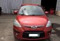 Hyundai i10 red hatchback 2008 FOR SALE-2