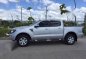 2015 Ford Ranger XLT 2.2 AT Silver For Sale -4