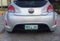 Hyundai Veloster 2013 AT Silver Coupe For Sale -3