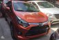 2017 TOYOTA Wigo 10G Automatic Orange FOR SALE-0