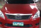 Toyota Innova E 2013 Top of the Line For Sale -0